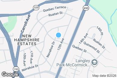 Map image of the property - 1120 Quebec St
