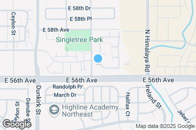 Map image of the property - 5694 N Gibralter Way