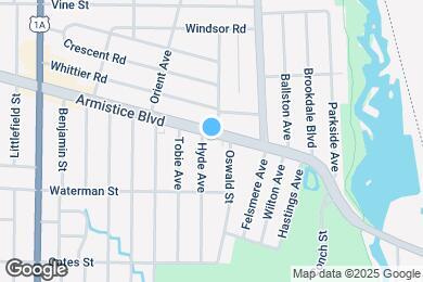 Map image of the property - 685 Armistice Blvd