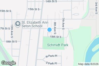 Map image of the property - 1716 9th Ave S
