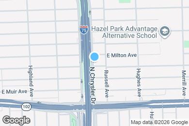 Map image of the property - 963 E Hayes Ave