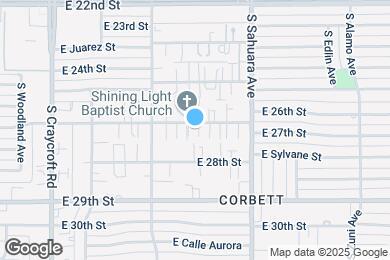 Map image of the property - 5766 E 26th St
