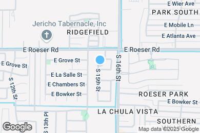 Map image of the property - 1504 E La Salle St