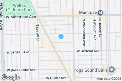 Map image of the property - 2042 W Hutchinson St