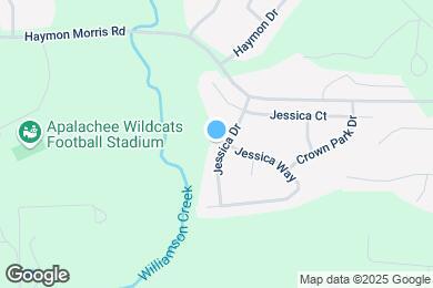 Map image of the property - 2015 Jessica Dr