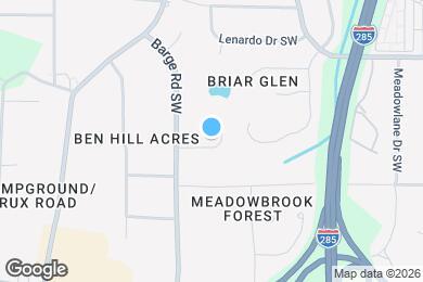 Map image of the property - 3553 Highwood Dr SW