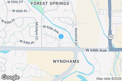Map image of the property - 15385 W 64th Ln