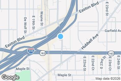 Map image of the property - 1242 E 21st St
