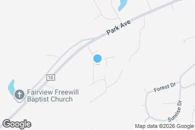 Map image of the property - 2604 Hickory Ln