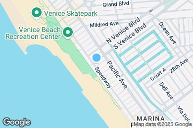 Map image of the property - 12 S Venice Blvd