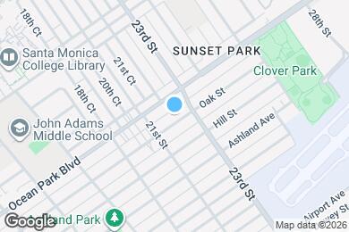 Map image of the property - 2201 Oak St