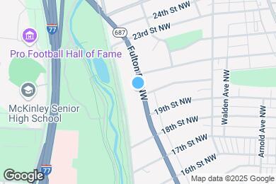 Map image of the property - 2003 Fulton Rd NW