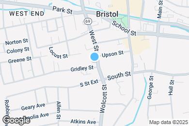 Map image of the property - 43 West St
