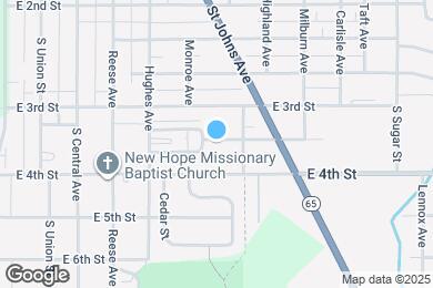 Map image of the property - 608 Hope St