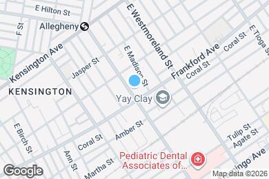 Map image of the property - 2035 E Allegheny Ave