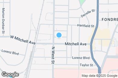 Map image of the property - 219 Stonewall St