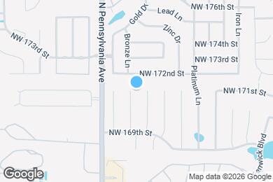 Map image of the property - 17112 Bridle Ridge Cir