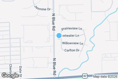 Map image of the property - 468 Brookstone Dr