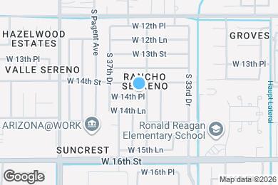 Map image of the property - 3582 W 14th Pl