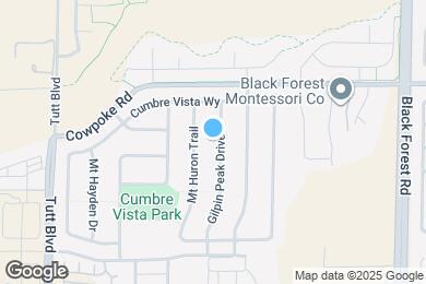 Map image of the property - 8114 Gilpin Peak Drive
