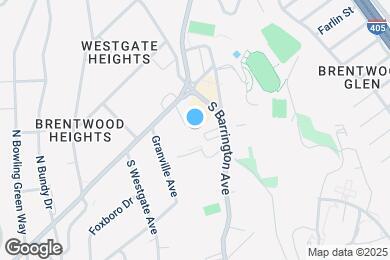 Map image of the property - 219 S Barrington Ave