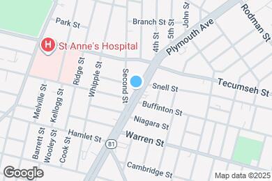 Map image of the property - 863 Plymouth Ave