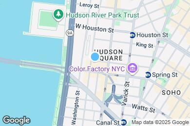 Map image of the property - 100 Vandam St