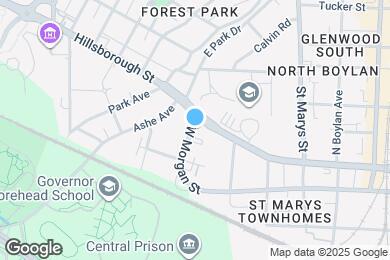 Map image of the property - 920 W Morgan St