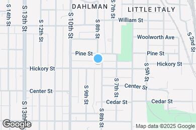 Map image of the property - 804 Hickory St