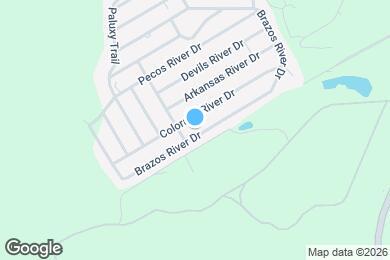 Map image of the property - 3320 Brazos River Dr