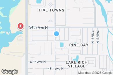 Map image of the property - 5231 80th St N