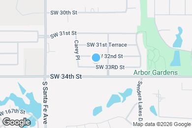 Map image of the property - 1717 SW 33rd St