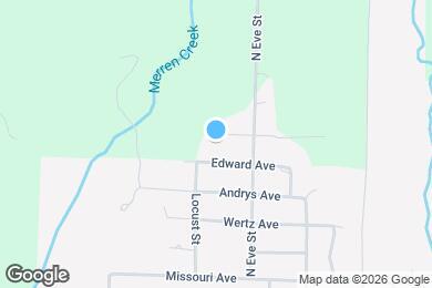 Map image of the property - 2100 Roach St