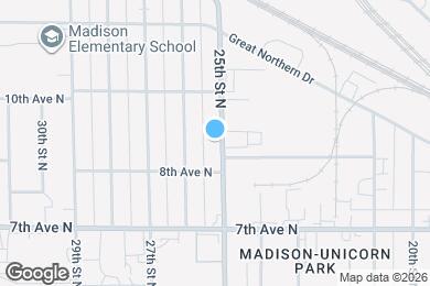 Map image of the property - 818 25th St N