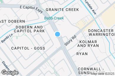 Map image of the property - 1055 N Capitol Ave