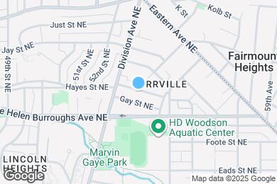 Map image of the property - 5337 Hayes St NE