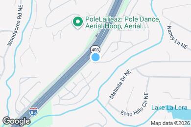 Map image of the property - 2530 Peachwood Cir NE