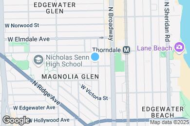 Map image of the property - 5902 N Magnolia Ave