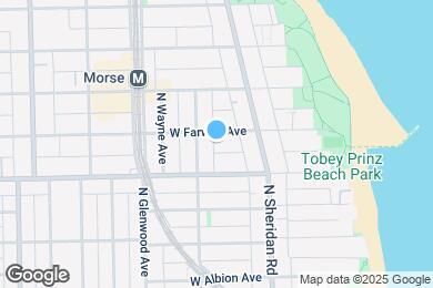 Map image of the property - 1239 W Farwell Ave