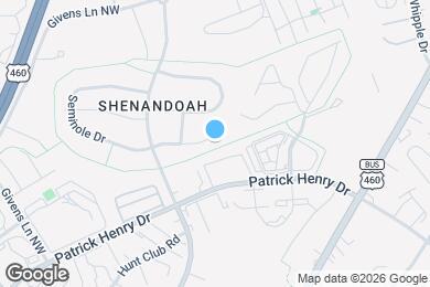 Map image of the property - 305 Seminole Dr