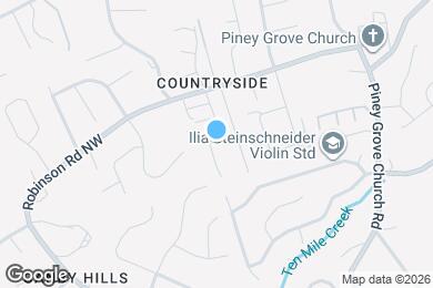 Map image of the property - 2104 Silverbrook Dr