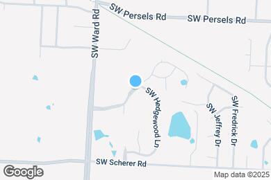 Map image of the property - 1505 SW Heartwood Dr