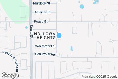 Map image of the property - 13703 Segrest Dr