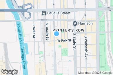 Map image of the property - 747 S Clark St