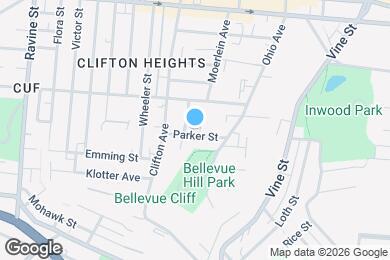 Map image of the property - 132 Parker St