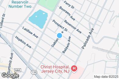 Map image of the property - 162 Oakland Ave