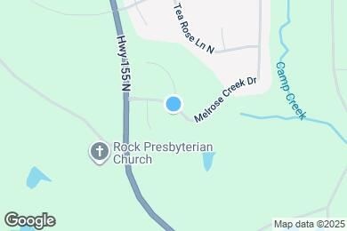 Map image of the property - 110 Melrose Creek Dr