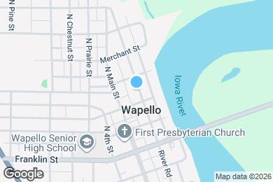 Map image of the property - 317 N 2nd St