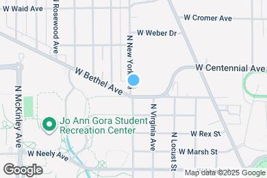 Map image of the property - 1604 N New York Ave