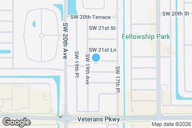 Map image of the property - 1814 SW 22nd St